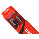 Кабел USB -> microUSB TypeB 1m BRAVAS 0