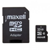 Карта памет Maxell microSD 32GB Class 10 + адаптер 0