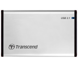 Кутия за твърд диск Transcend 0GB StoreJet 2.5" (SATA), USB 3.1, Aluminum housing 0