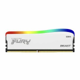 Памет 16GB Kingston FURY Beast White RGB DDR4 PC4-25600 3200MHz 0
