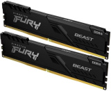 Памет 32GB Kingston FURY Beast Black (2x16GB) DDR4 PC4-25600 3200MHz CL16 0