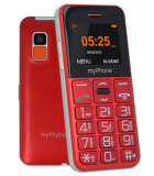 Телефон myPhone Halo Easy червен 0