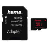 Micro SDCard HAMA 16GB UHS Speed Class 3 UHS-I 80MB/s + Adapter/Photo 0