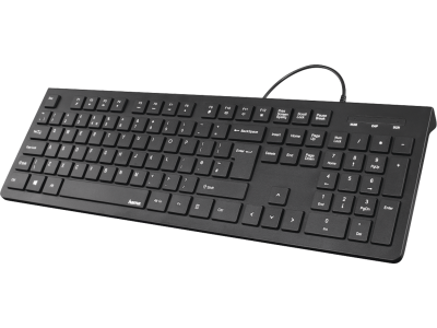 Клавиатура HAMA KC-200, USB, черна