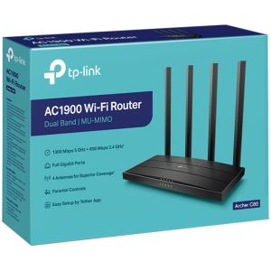 Безжичен рутер TL-ARCHER-C80 dual band с четири антени 0