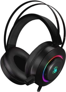 Кликни за увеличение Геймърски слушалки A4TECH BLOODY G521, VIRTUAL 7.1, OMNI-DIRECTIONAL микрофон, черно/червено 0