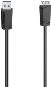 Кабел USB -> microUSB 3.0 1.5m HAMA-200627 0