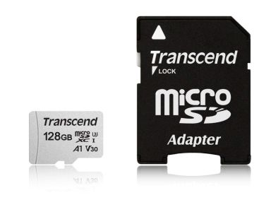 Кликни за увеличение Карта памет Transcend 128GB microSD Class10 UHS-I U3A1 + адаптер 0