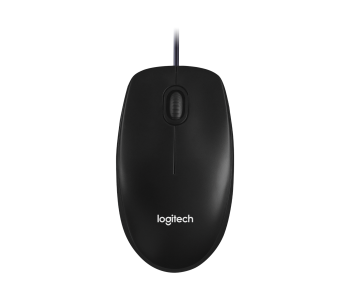 Кликни за увеличение Logitech optical mouse M100 USb Black 0