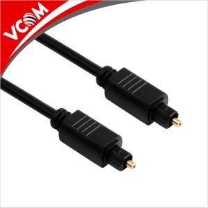 Кликни за увеличение Оптичен кабел VCOM CV905 Digital Optical Cable TOSLINK 1.8m 0