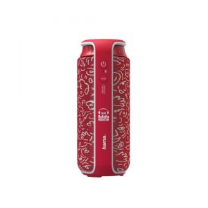 Преносима тонколона HAMA SOUNDCUP-L HAHAHA FEEL, 24 W, Bluetooth, Червена 0