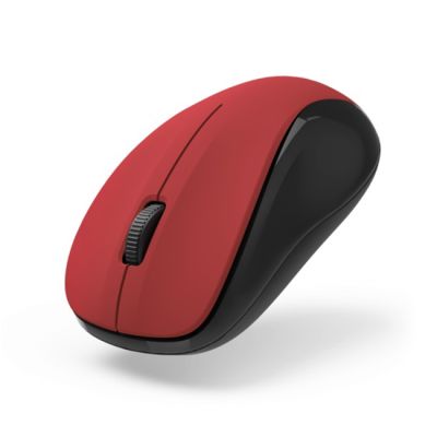 HAMA MW-300 V2 оптична безжична мишка с 3 бутона, тиха червен
